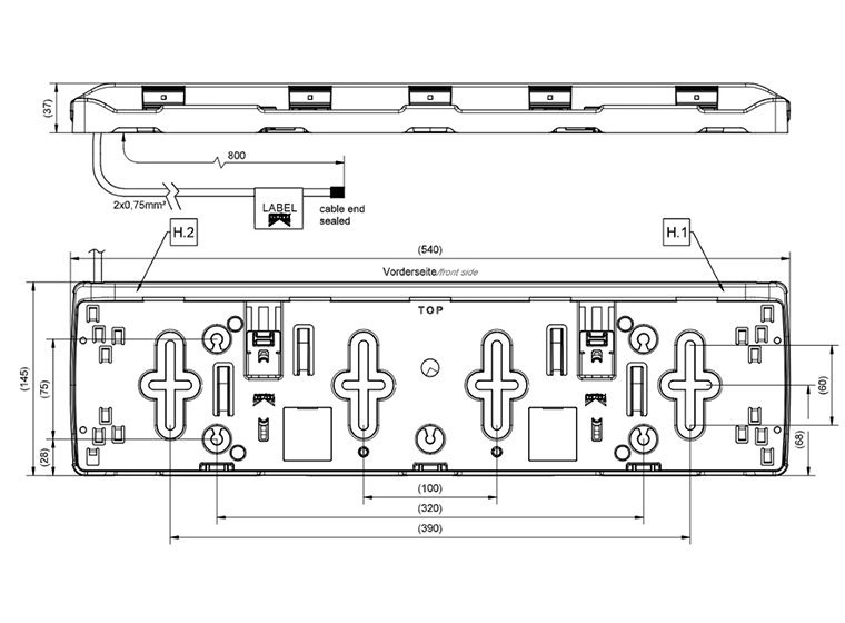Plan du produit manquant