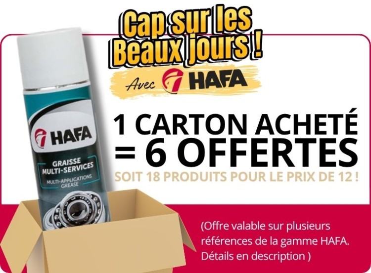 image de Graisse MULTI-SERVICES 400ML | HAFA | 12 ACHETÉS = 6 OFFERTS