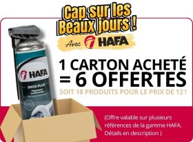 image de Lubrifiants PTFE 400ml | HAFA | 12 ACHETÉS, 6 OFFERTS