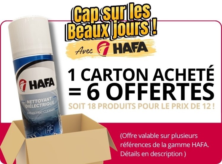image de Nettoyants diélectriques 400ml | HAFA | 12 ACHETÉS = 6 OFFERTS