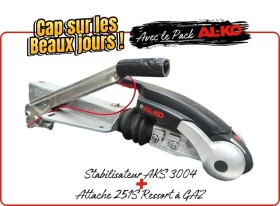 image de AL-KO - PACK Stabilisateur AKS 3004 + Attache 251S Ressort à GAZ | De 1500 à 2700 Kg