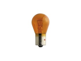 image de Ampoule poirette ambre monofil BAU15S | 21W