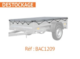 image de Bâches remorque plates | Grise