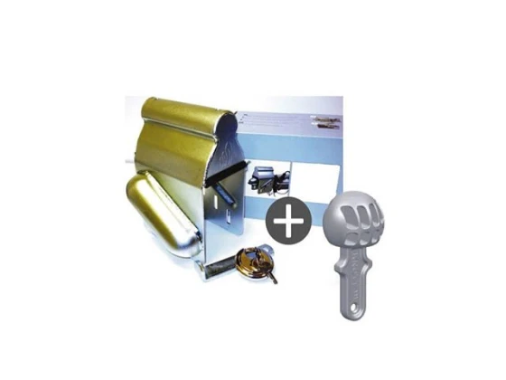 Boitier antivol avec cadenas + safety ball