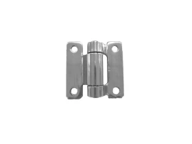 Charnière latérale INOX brillante plane | 60x65mm
