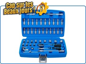 image de Coffret de douilles | 6,3 mm (1/4") | 46 pièces
