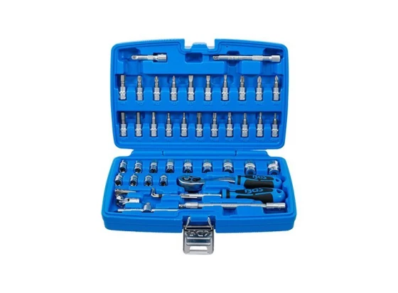 image de Coffret de douilles | 6,3 mm (1/4") | 46 pièces