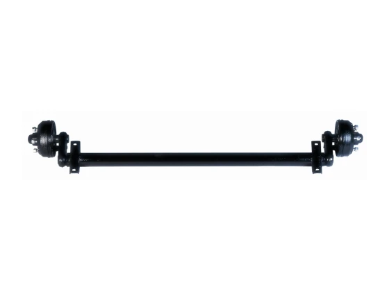 image de Essieu freiné PAILLARD flexible renforcé avec corps rond 1800kg | 250x40 | PF 210