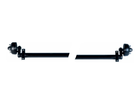 image de Essieu freiné PAILLARD flexible corps rond 750kg | 160x35 | PF 215