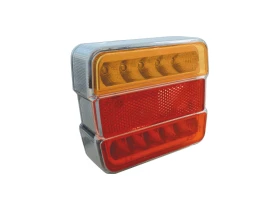 Feu 4 fonctions à LED 105x98mm 12V