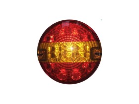 image de Feu arrière LED 3 fonctions 12/24V Ø 140