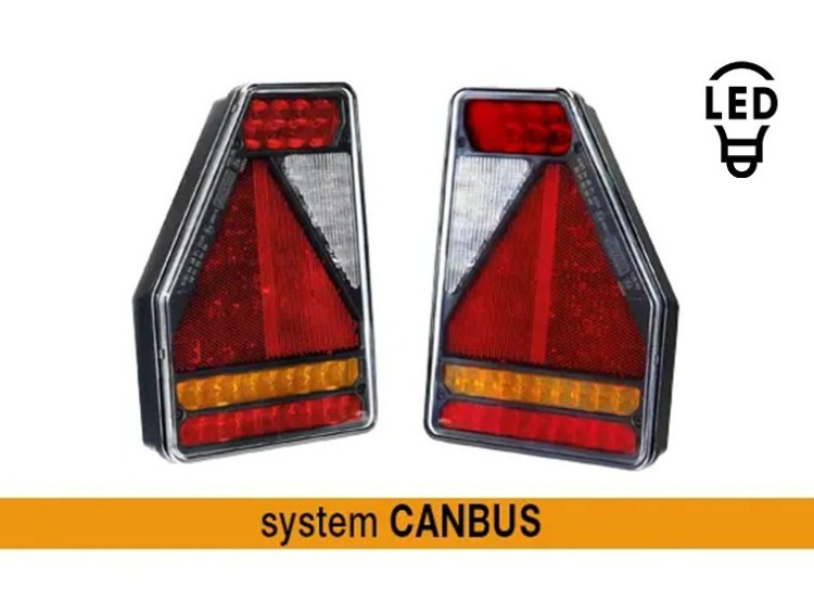 image de Feu arrière LED DROITE CANBUS | FRISTOM – 5 fonctions - 12/30V | FT277_P_LEDOSPKCOF