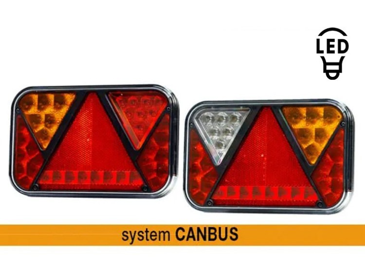 image de Feux arrière LED CANBUS | FRISTOM – 6 fonctions - 12V | FT-270