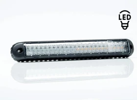 Feu arrière universel LED | FRISTOM – 3 fonctions - 12/24V – Homologué E9 | FT-340