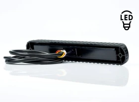 Feu arrière universel LED | FRISTOM – 3 fonctions - 12/24V – Homologué E9 | FT-340