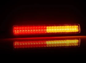 Feu arrière universel LED | FRISTOM – 3 fonctions - 12/24V – Homologué E9 | FT-340