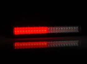 Feu arrière universel LED | FRISTOM – 3 fonctions - 12/24V – Homologué E9 | FT-340