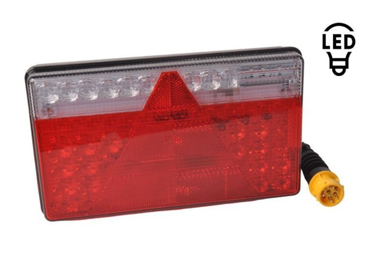 image de Feu ASPOCK 240x140mm 12/24v ep 54mm MODÈLE ÉPAIS