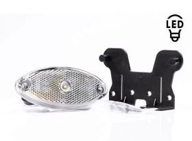 image de Feu de gabarit ovale LED + support | FRISTOM – 12/30V | FT-061_B+K