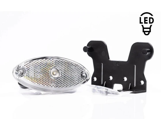 image de Feu de gabarit ovale LED + support | FRISTOM – 12/30V | FT-061_B+K