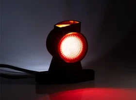 Feu de gabarit GAUCHE coudé court - LED | FRISTOM – 12/36V | FT-140_A