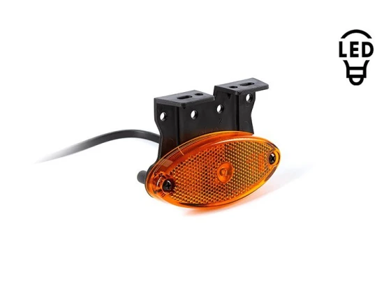 image de Feu de gabarit ovale LED + SUPPORT | FRISTOM – 12/30V | FT-061_Z+K
