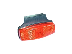 Feu orange sur languette coudée avec catadioptre 90° | 115x42