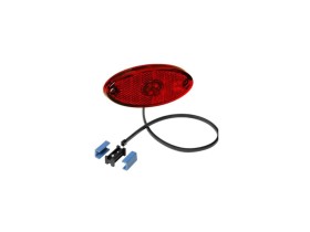 image de Feu rouge LED avec catadioptre | 102x46 mm | ASPOCK