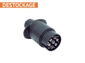 image de Fiche mâle plastique multicon | 7 & 6 plots