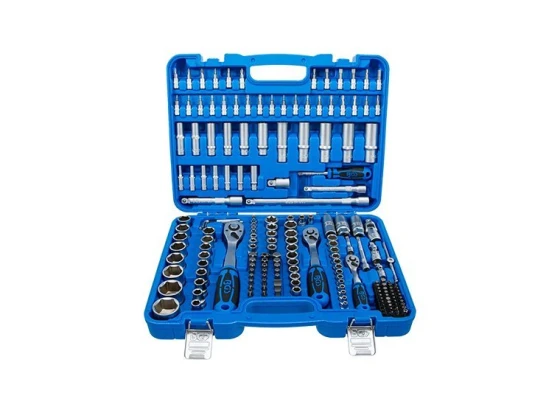 image de Jeu de douilles à six pans | 6,3 mm (1/4") / 10 mm (3/8") / 12,5 mm (1/2") | 192 pièces