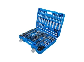 Jeu de douilles à six pans | 6,3 mm (1/4") / 10 mm (3/8") / 12,5 mm (1/2") | 192 pièces