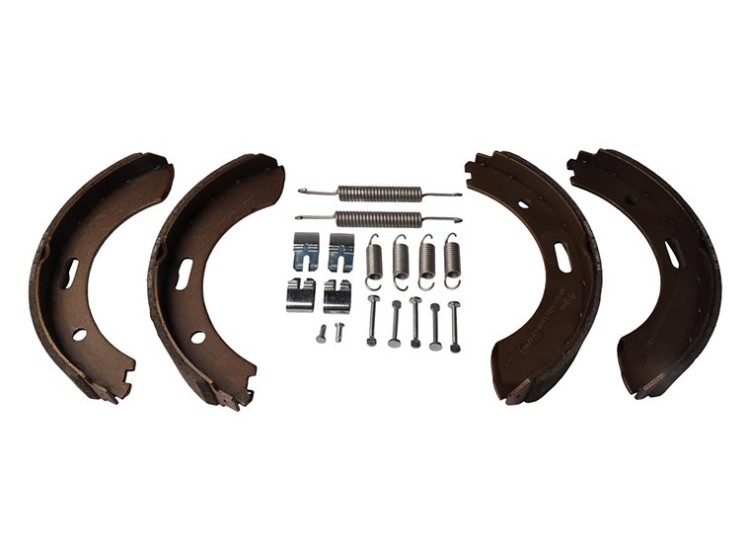 image de Kit 4 mâchoires + ressorts BPW S2504-7 rask | 250x40 | Pour 1 essieu