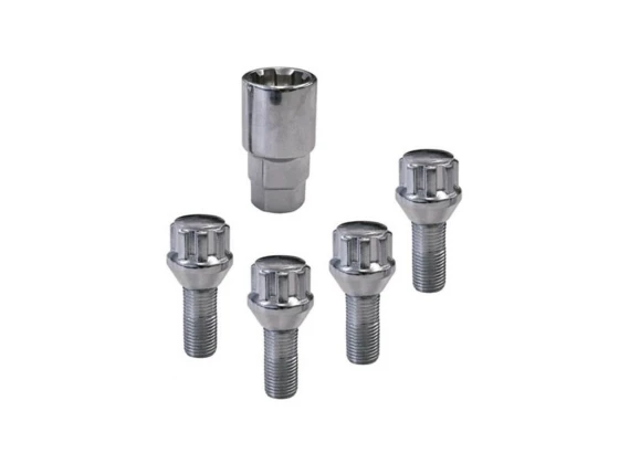 image de Kit 4 vis de roue Sphérique  | M12 ou M14 | Antivol