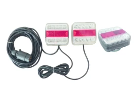 Kit de signalisation arrière LED | Magnétique | 12V