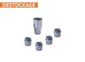 image de Kit 4 écrous de roue Conique  | M12 | Antivol