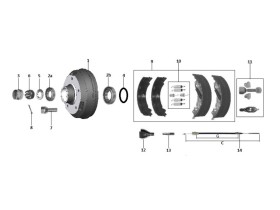 image de Kit moyeu essieu freiné | Type 20-2425/1 (200x50) | R47 | Rlt conique | Après 1993