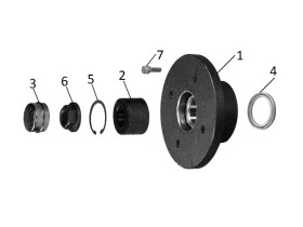 image de Kit moyeu sans frein | Moyeu 4x130 | KNOTT