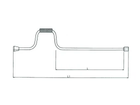 Manivelle longueur 330  | Clé 17