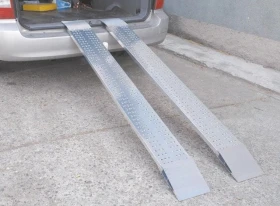 Rampes aluminium remorque 150 cm – jusqu'à 1 535 kg – 2 pièces