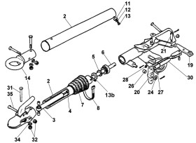 image de Partie haute timon réglable freiné AL-KO | Type FA 2.5 | 2500 kg