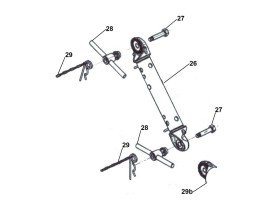 image de Partie intermédiaire de timon réglable freiné AL-KO | Type FA 1.4 | 1400kg