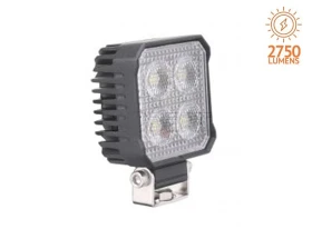 Phare de travail | 4 Leds 10/32 volts | 2750 Lumens