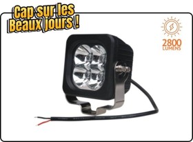image de Phare de travail | 4 Leds 10/32 volts | 2800 Lumens