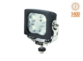 Phare de travail | 4 Leds 12/24 volts | 5400 Lumens