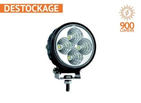 Phare de travail | 4 Leds 9/32 volts | 900 Lumens