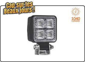 image de Phare de travail | mini 4 Leds 10-30 V | 1040 Lumens
