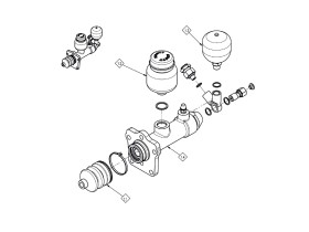 image de Pièces détachées cylindre de l’attache KFGL35 hydraulique