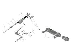 Pièces timon réglable standard RTN-GOETT | Type 549B11 | 1400kg