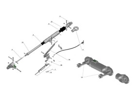 image de Pièces timon réglable surbaissé RTN-GOETT | Type 549F11S | 2500kg