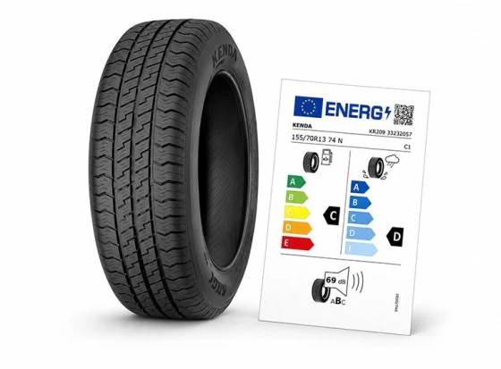 image de Pneu remorque 13" Kenda KR209 Kargotrail 3G 155/70 R13 74N